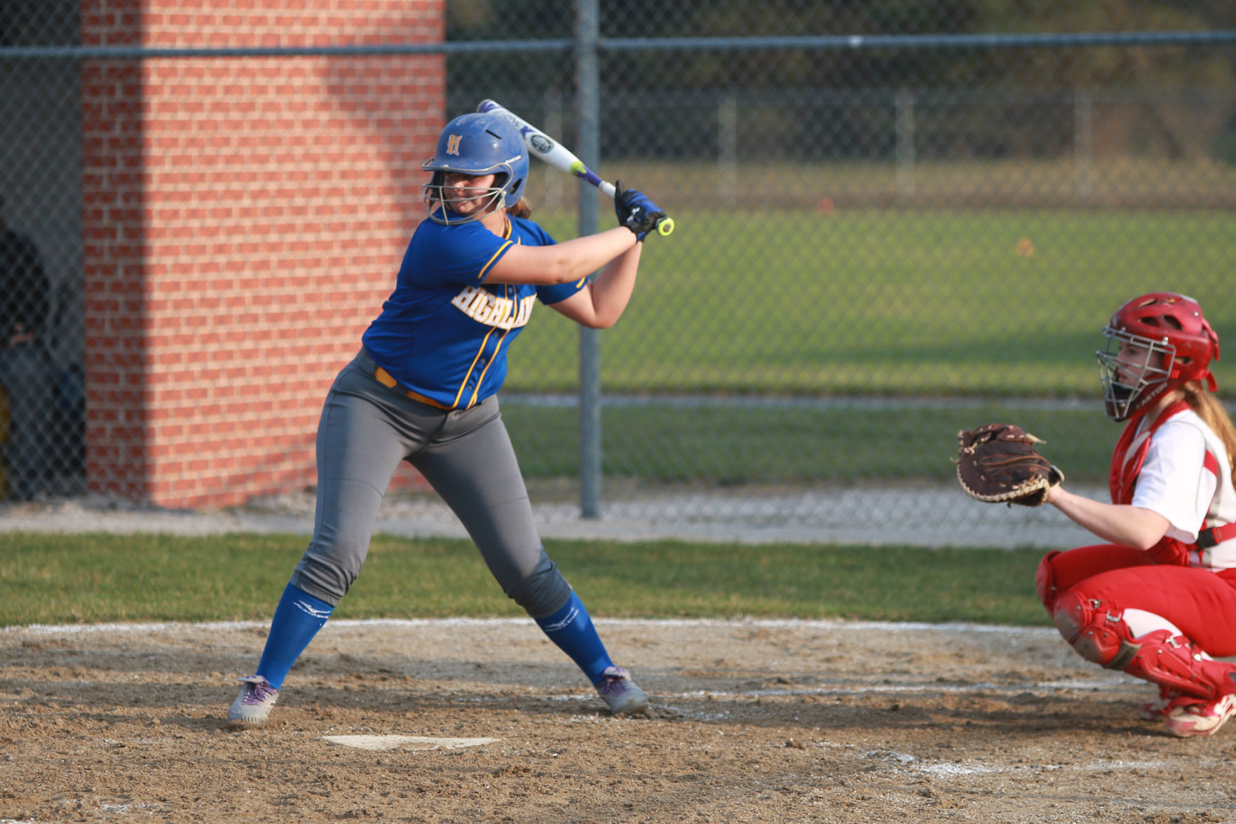 Gallery: Prep softball - Highland at Kankakee Valley